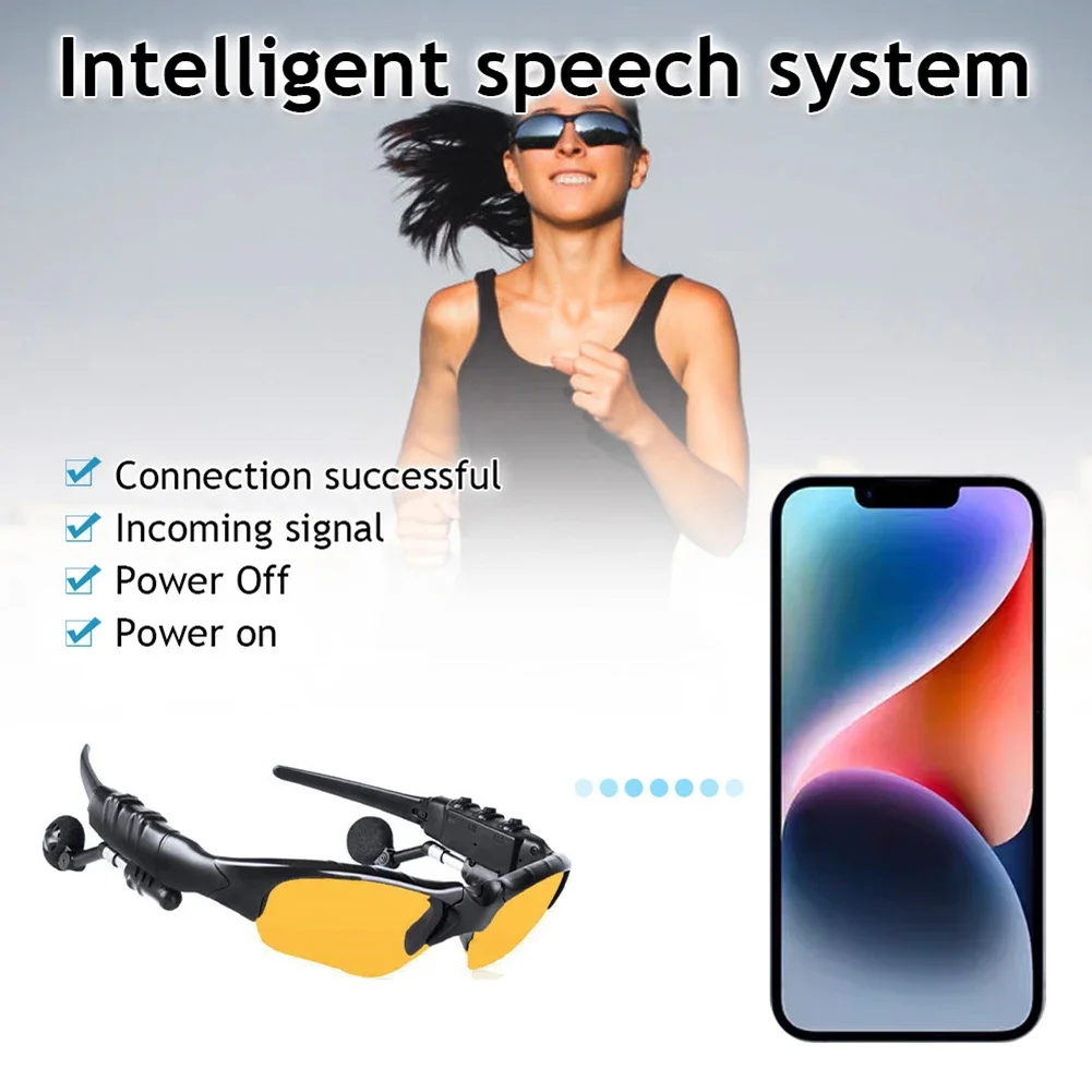5.0 Stereo Earphones Wireless  - đánh giá và giá Outdoor Sport Glasses