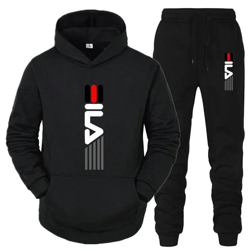 Men's Tracksuit Hooded Sweatsh - đánh giá và giá Outdoor Sports Outfit