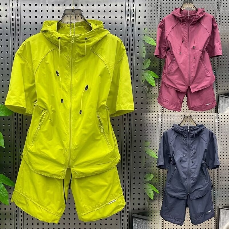 Men Summer Thin Outdoor Hooded - đánh giá và giá Outdoor Sports Outfit