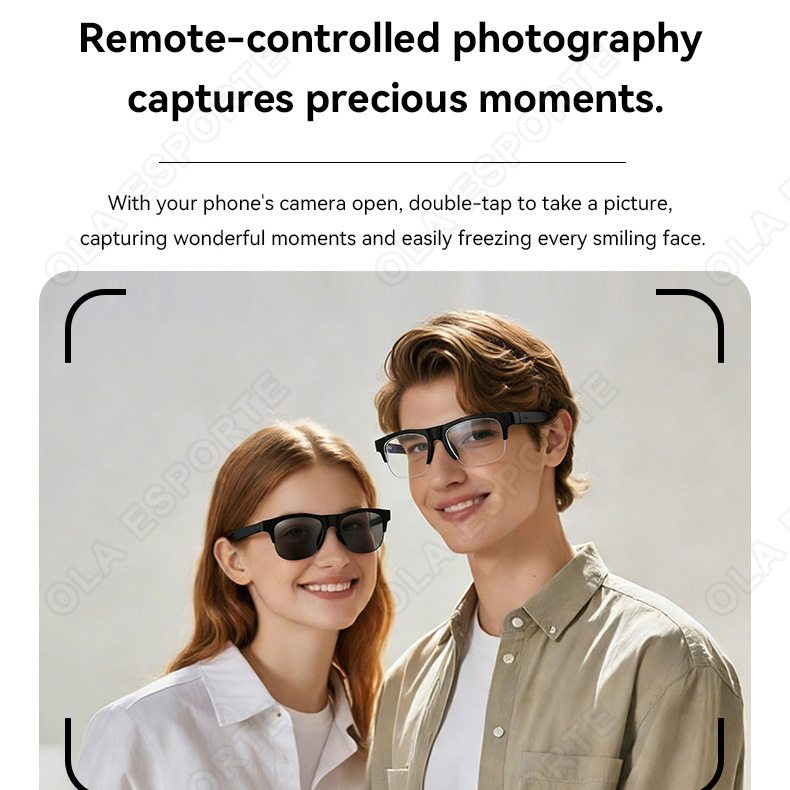 NEW Smart Glasses V5.3 Bluetoo - đánh giá và giá Outdoor Sport Glasses