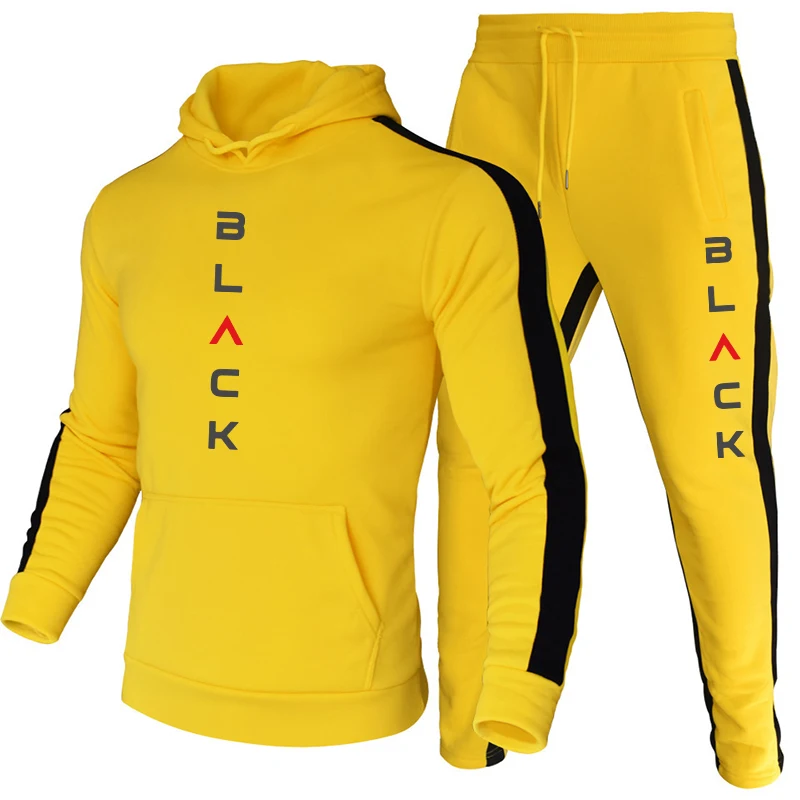 AutumnWinter 2 Pcs Set Men's T - đánh giá và giá Outdoor Sports Outfit