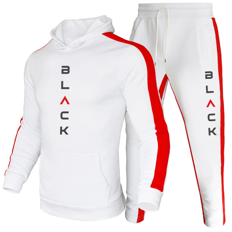 AutumnWinter 2 Pcs Set Men's T - đánh giá và giá Outdoor Sports Outfit