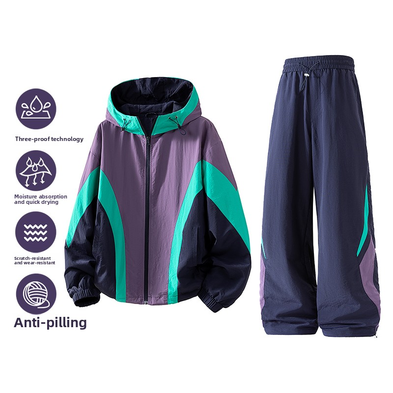 New two-piece men's spring-aut - đánh giá và giá Outdoor Sports Outfit