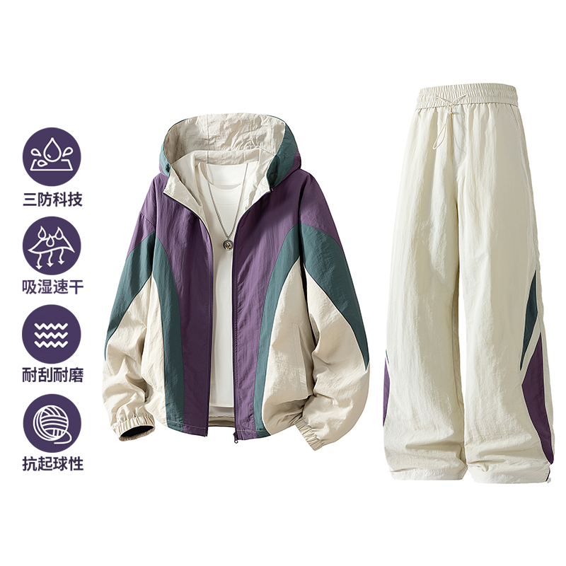 New two-piece men's spring-aut - đánh giá và giá Outdoor Sports Outfit