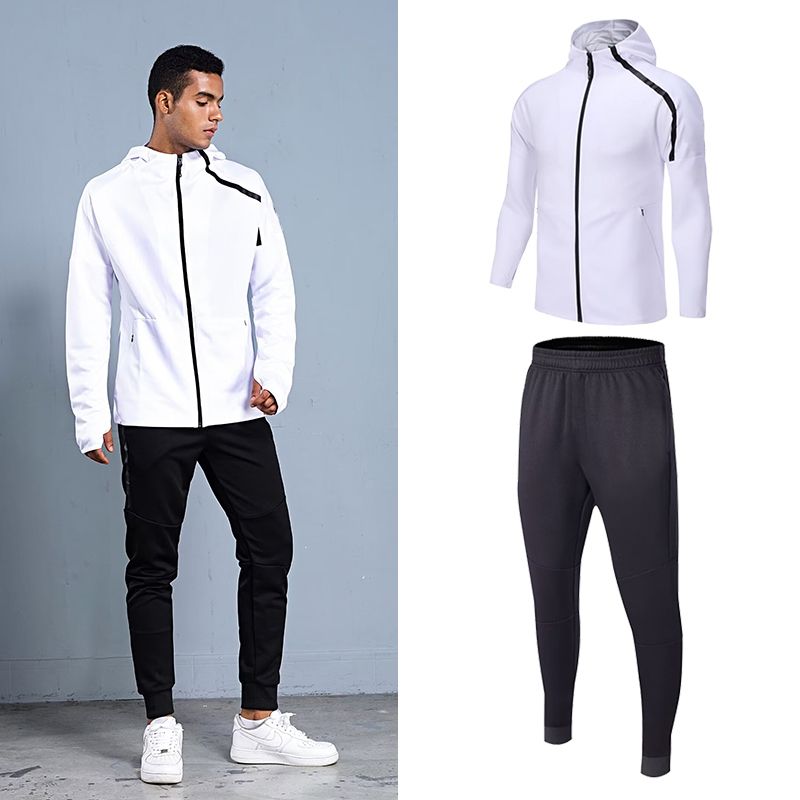 Men Hooded Sports Tracksuit Au - đánh giá và giá Outdoor Sports Outfit