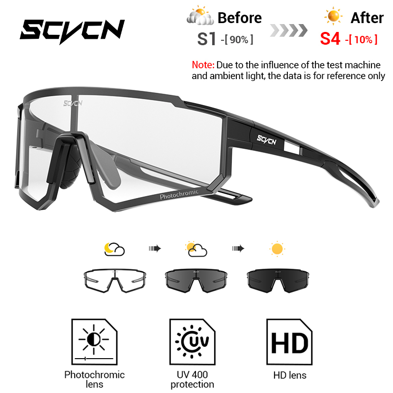 SCVCN New Outdoor Photochromic - đánh giá và giá Outdoor Sport Glasses