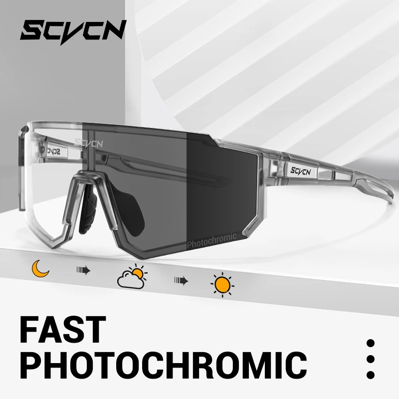 SCVCN New Outdoor Photochromic - đánh giá và giá Outdoor Sport Glasses