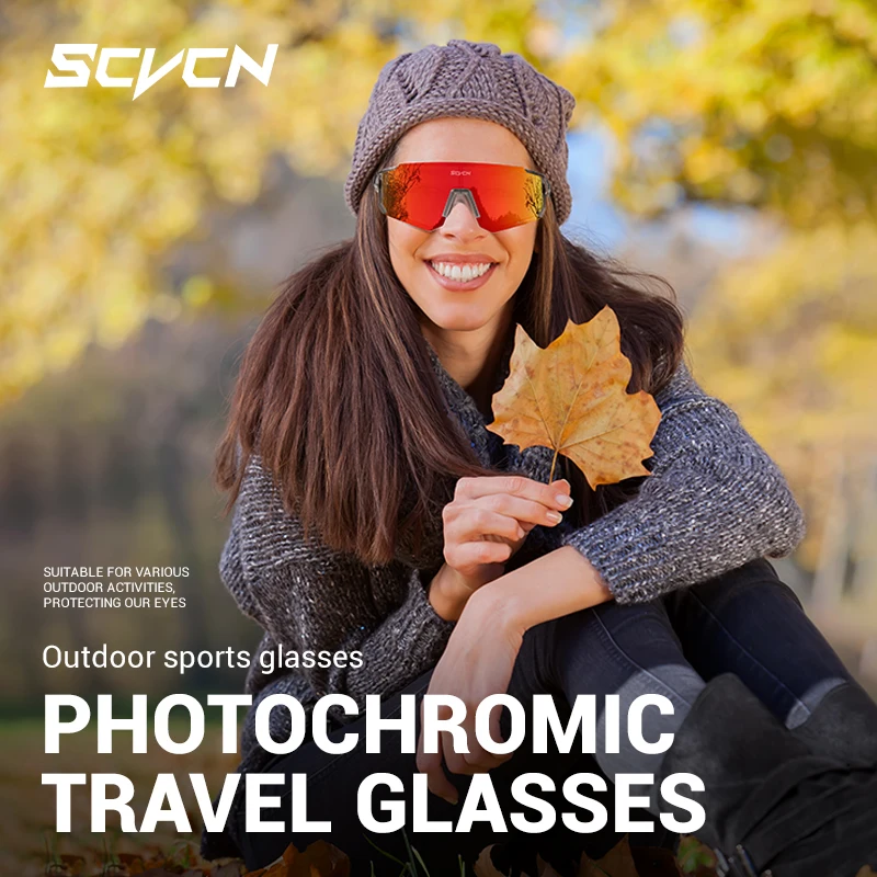 SCVCN New Outdoor Photochromic - đánh giá và giá Outdoor Sport Glasses