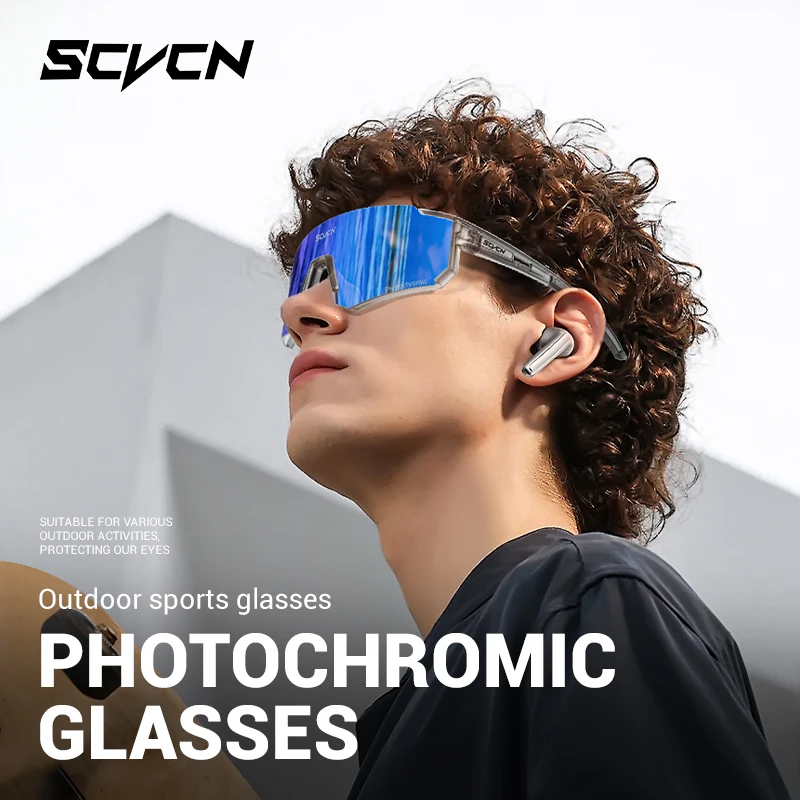 SCVCN New Outdoor Photochromic - đánh giá và giá Outdoor Sport Glasses
