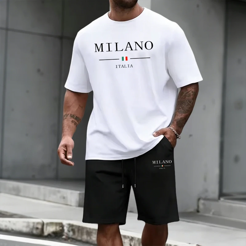 Men's Tracksuit Short Sleeve T - đánh giá và giá Outdoor Sports Outfit