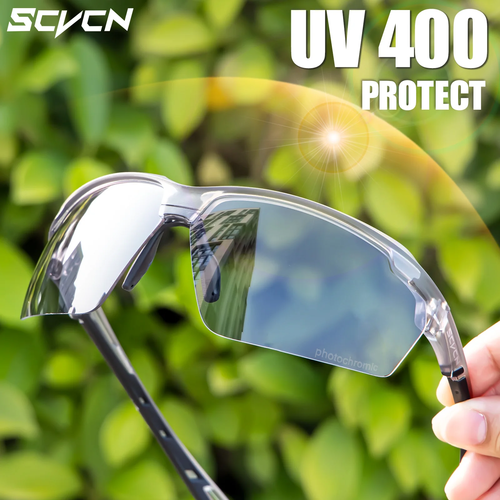 SCVCN Photochromic Cycling Sun - đánh giá và giá Outdoor Sport Glasses